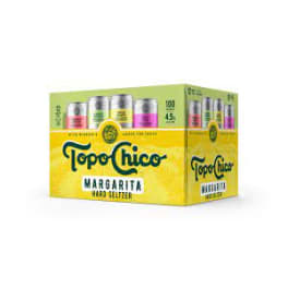 Topo Chico Margarita Hard Seltzer Variety Pack, 4.5% ABV, 12 pack, 12-oz seltzer cans