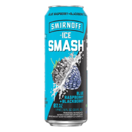 Smirnoff Ice Smash Blue Raspberry Blackberry - 23.5oz