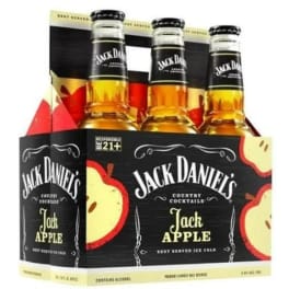 Jack Daniel's Jack Apple - 6 bottles / 10oz