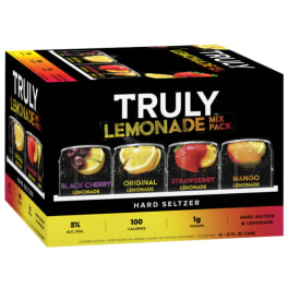 TRULY LEMONADE SELTZER MIX PAC 12 OZ 12PK CAN