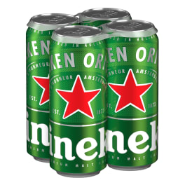 Heineken - 4 Packs/ 16oz Can