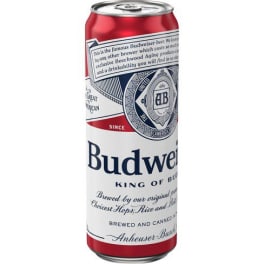 Budweiser Lager - 1 can / 16oz