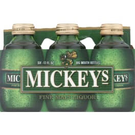 Mickey's Fine Malt Liquor - 6 bottles / 12oz