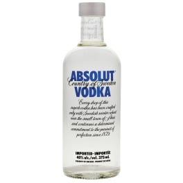 Absolut Vodka - 375mL