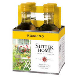 Sutter Home Riesling - 4 bottles / 187mL