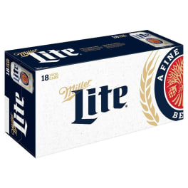 Miller Lite - 18 cans / 12oz