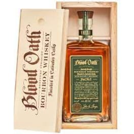BLOOD OATH STRAIGHT BOURBON NO 9