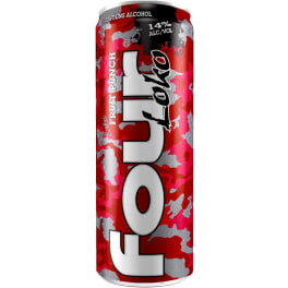 Four Loko Fruit Punch - 240z Can
