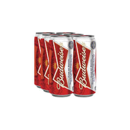 Budweiser 6 pack 16 oz can