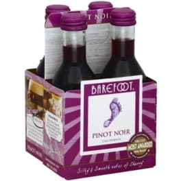 Barefoot Pinot Noir 4 Pack