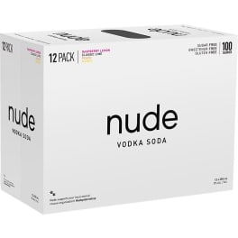 Nude Seltzer Mix 12 pack can