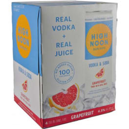 High Noon Seltzer Grapefruit 4 Pack 355Ml can
