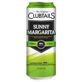 Clubtails Sunny Margarita Cocktail - 1 can / 16oz
