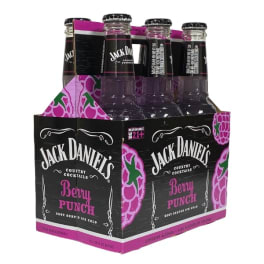Jack Daniel's Berry Punch - 6 bottles / 10oz