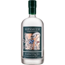 SIPSMITH DRY GIN 750ML