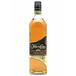 FLOR DE CANA 4 YEARS GOLD 750ML
