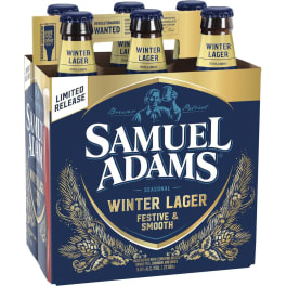 Samuel Adams Winter Lager - 6 bottles / 12oz