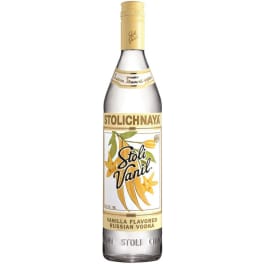 Stolichnaya Vanil Vanilla Flavored Vodka - 750mL
