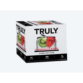 Truly Watermelon Kiwi Hard Seltzer - 6 cans / 12oz