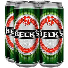 Beck's - 4 cans / 16oz