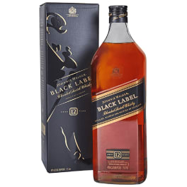 Johnnie Walker Black Label Scotch - 1.75L