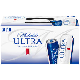 Michelob Ultra - 8 cans / 16oz
