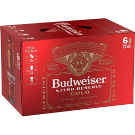 Bud Nitro Reserve Gold - 6 cans / 12oz