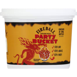 Fireball Party Bucket Flavored Whiskey - 20 bottles / 50mL