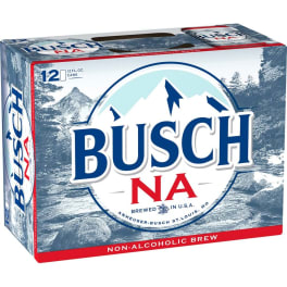 Busch Non-Alcoholic - 12 cans / 12 oz