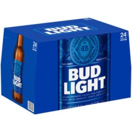 BUD LIGHT 24PK 12OZ BTL