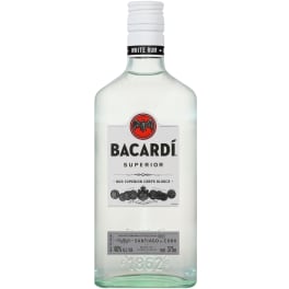 Bacardí Superior White Rum - 375mL