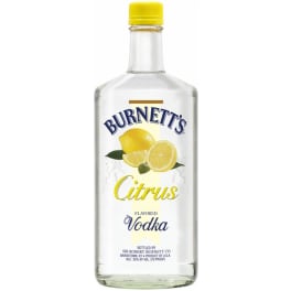 Burnett's Citrus Flavored Vodka - 750mL