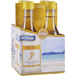 Barefoot Pinot Grigio PET - 4 bottles / 187mL