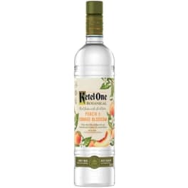 Ketel One Botanical Peach & Orange Blossom Flavored Vodka - 750mL
