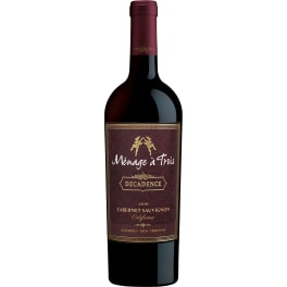 Ménage à Trois Decadence Cabernet Sauvignon - 750mL
