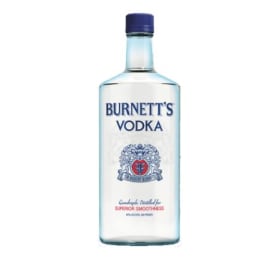 BURNETTS VODKA 750ML