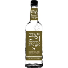 Recipe 21 London Dry Gin - 1L