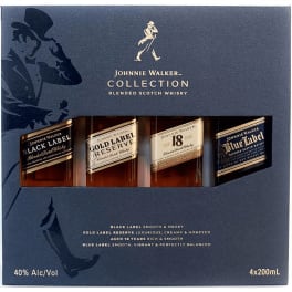 Johnnie Walker Collection - 4 bottles / 200mL