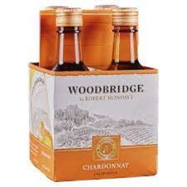 Woodbridge By Robert Mondavi Chardonnay - 4 bottles / 187mL