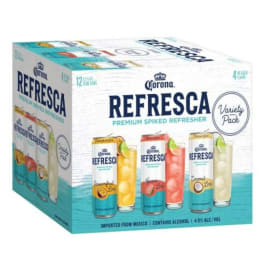 Corona Refresca Malt Variety Pack - 12 cans / 12oz