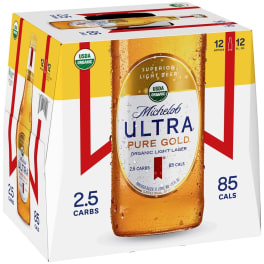 Michelob Ultra Pure Gold - 12 pack 12oz
