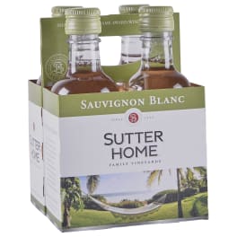 Sutter Home Sauvignon Blanc - 4 bottles / 187mL