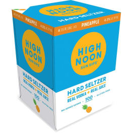 High Noon Pineapple - 4 Pack