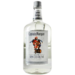 Captain Morgan Silver Spiced Rum - 1.75L