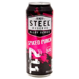Steel Reserve Blk Cherry 24 oz can