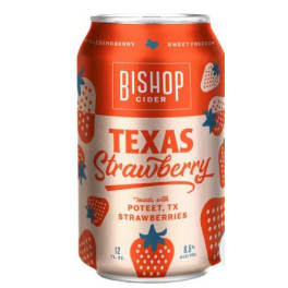 Bishop Rotator Strawberry - 4 pack can / 12oz