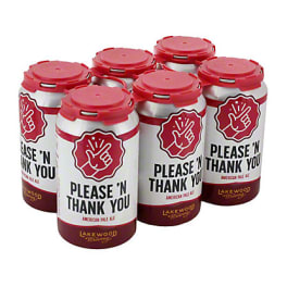 Lakewood Please and' Thank you - 6 pack can / 12 oz