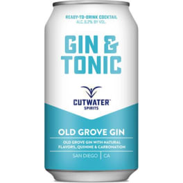 Cutwater Spirits; Gin & Tonic - 1.5L