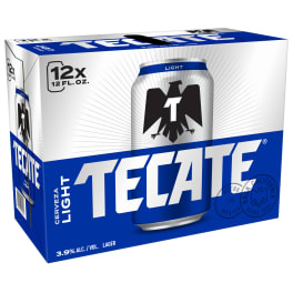 Tecate Light 12 pack 12 pack cans