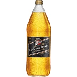 Miller Genuine Draft 40 oz bottle
